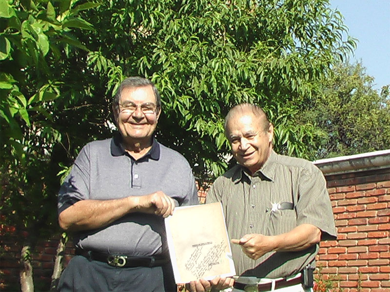 Ing. Raúl Arroyo Borja e Ing. Manuel Aguirre Botello
